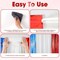 2-Pack Red, White & Blue Foil Fringe Backdrop Curtains – Tinsel Streamer Party Decorations for Patriotic Events, Memorial Day, 4th of July, and Independence Day